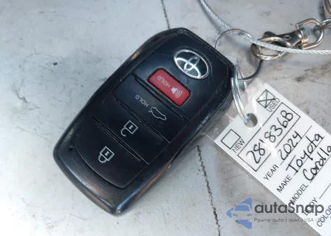 2024 Toyota Corolla Se z USA, uszkodzony, nr VIN 5YFS4MCE2RP183013